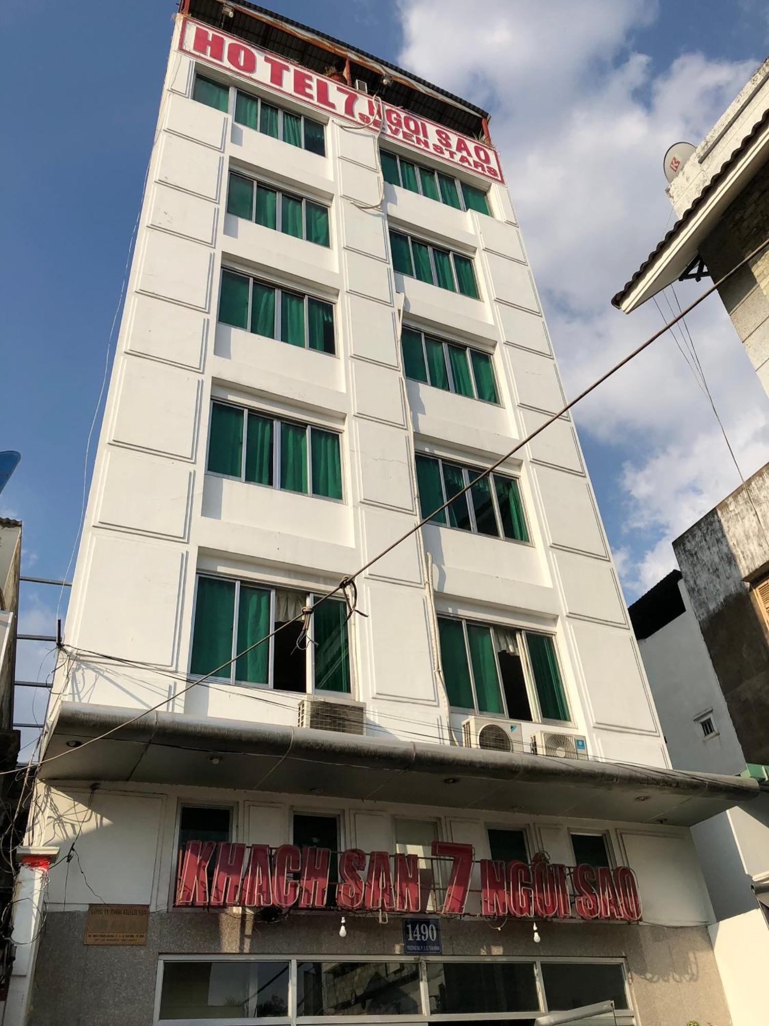 Seven Stars Hotel Ho-Chi-Minh-Stadt Exterior foto